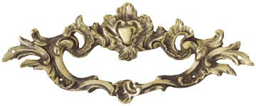 Poignee de meuble en bronze style regance pour commode, buffet ou bureau